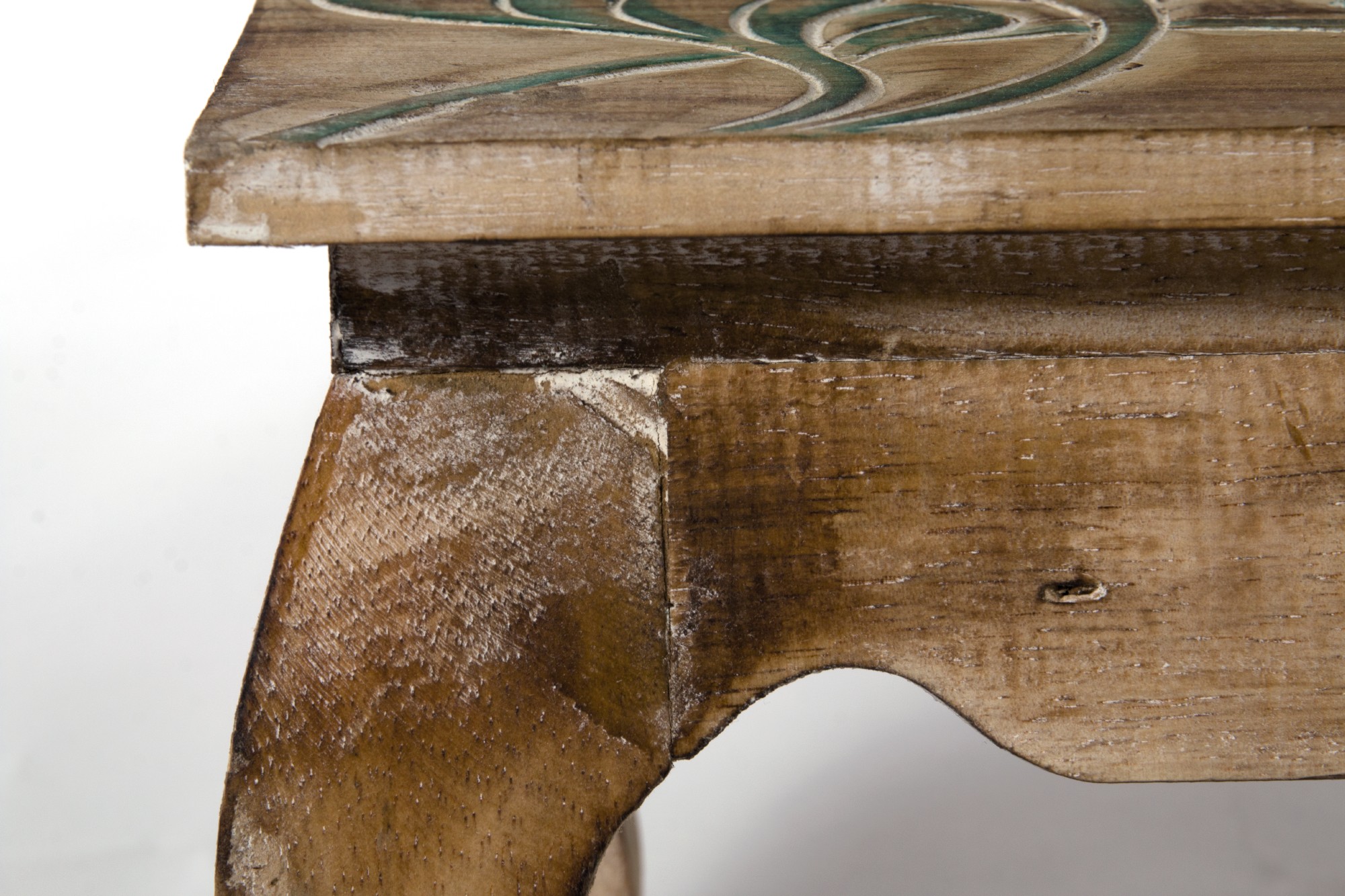 Hocker, braun, L 22 cm, B 26 cm, H 22 cm von fischer's lagerhaus