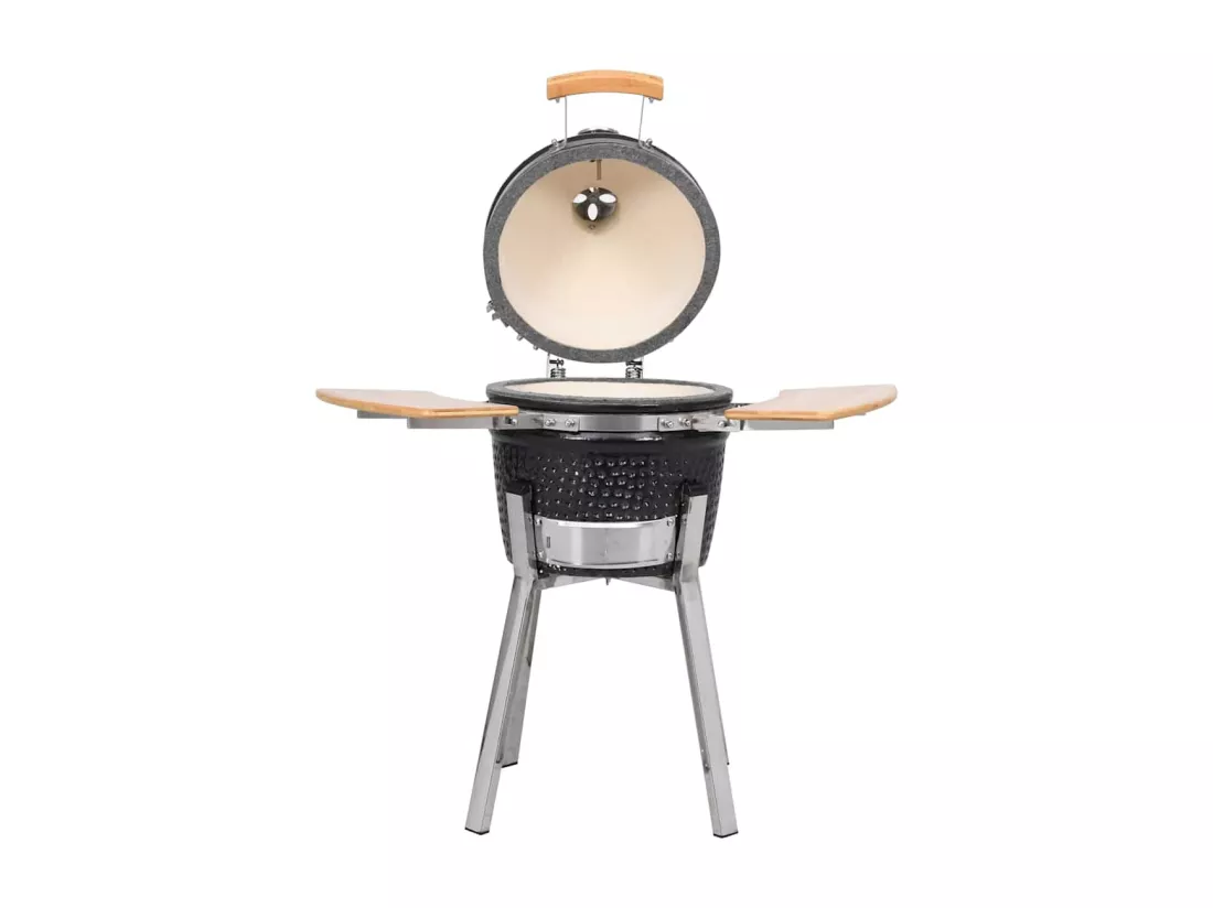 Kamado Barbecue à fumoir Céramique 81 cm