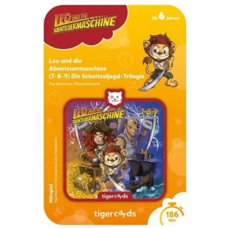 Tiger Media tigercard Leo und die Abenteuermaschine - Die Schnitzeljagd-Trilogie