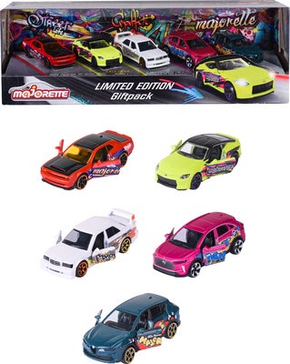 Majorette Limited Edition 11 Biler Gaveeske 5-Pakk