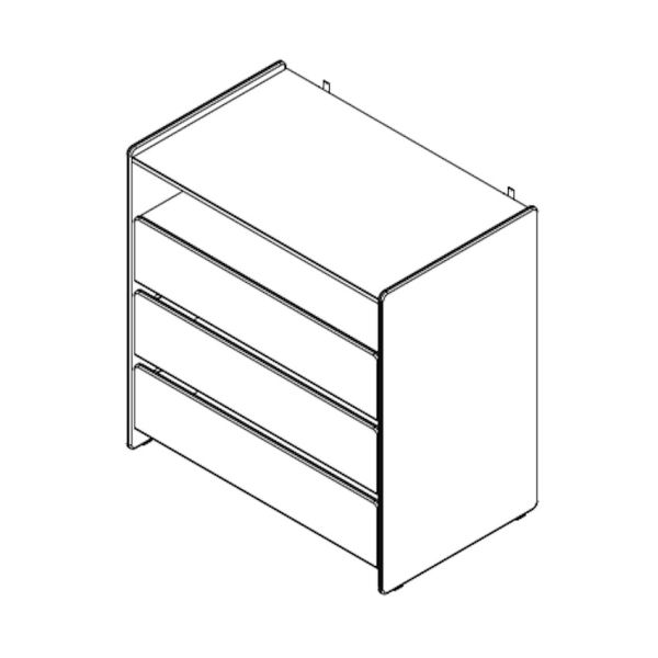 Vipack Kiddy Commode Wit