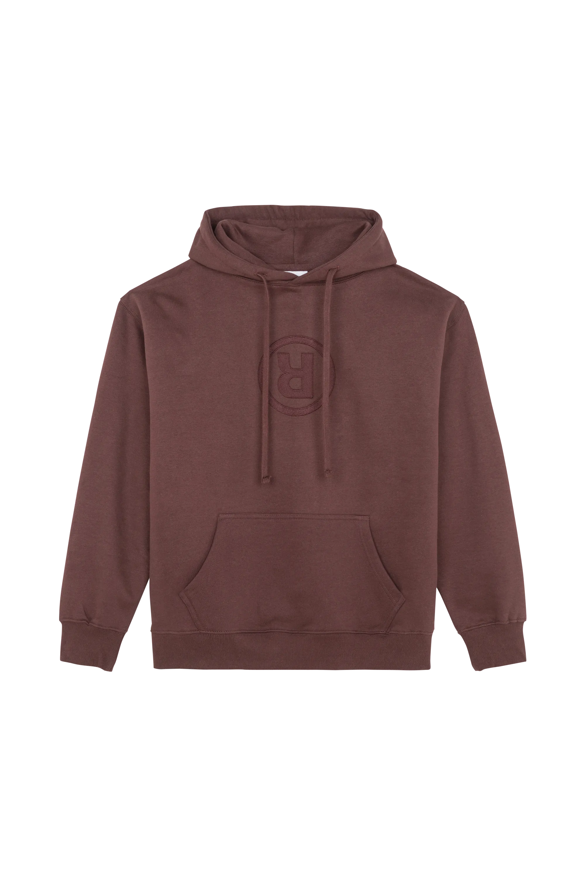 RAVE Hoodie R LOGO Marron