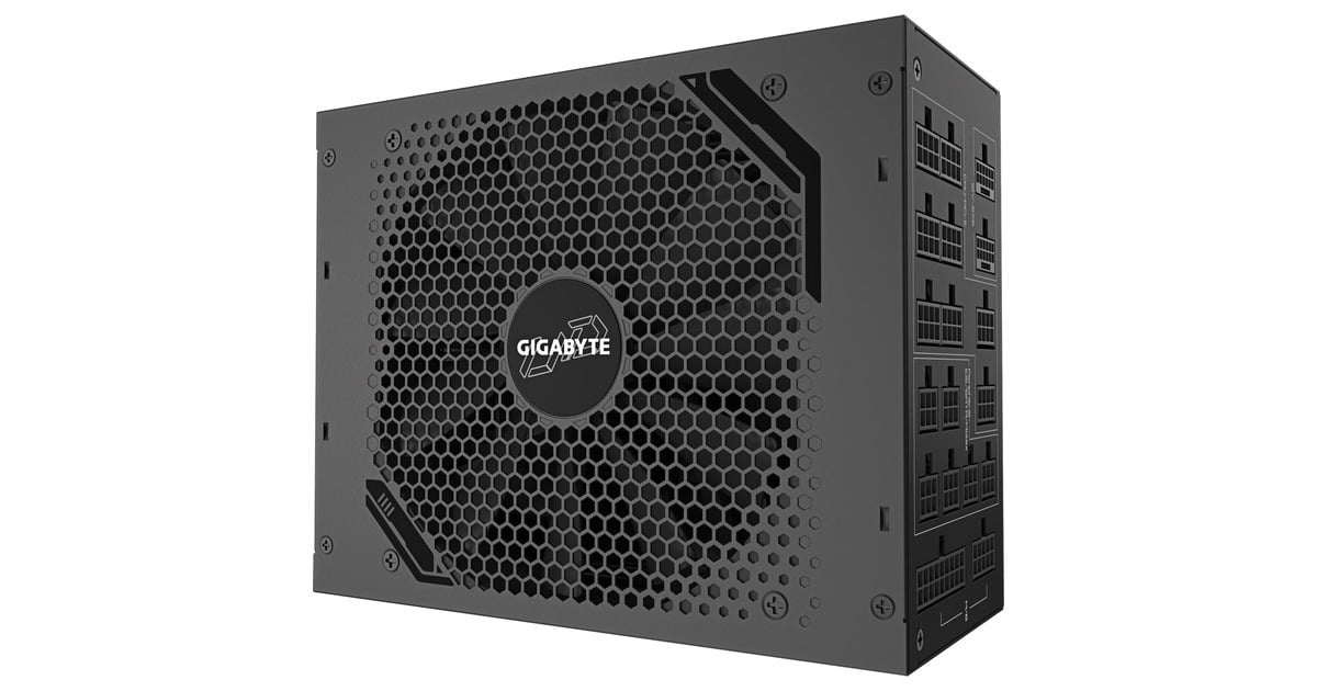 GIGABYTEUD1600PM PG5 AI TOP modulaire 1600 watt voeding   (Zwart, 8x PCIe)