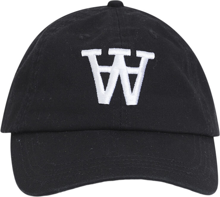 Wood Wood Eli embroidery cap Sort