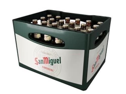 San Miguel Especial Lager Kiste 24x0,33 l (MEHRWEG)
