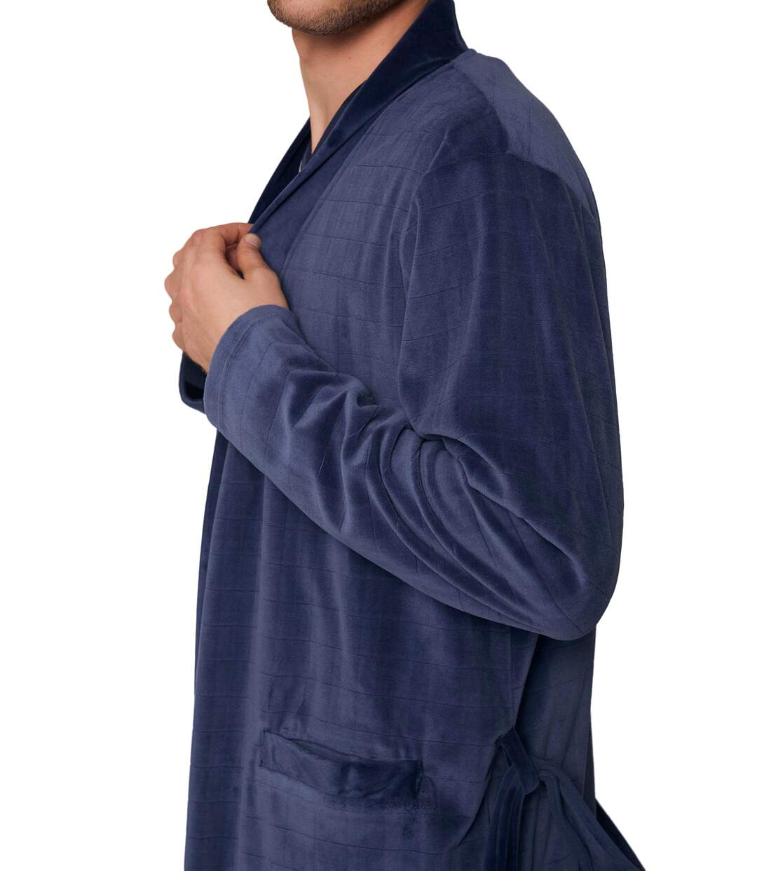 Robe de chambre Satin Stripes Admas