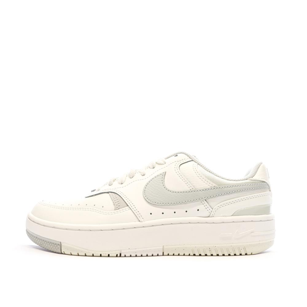Nike Baskets Blanches/Bleu Femme Nike Gamma