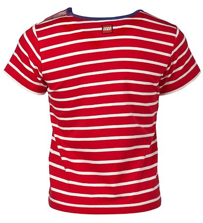 LEGO® Duplo T-Shirt - Rot/Weiß gestreift m. Herz