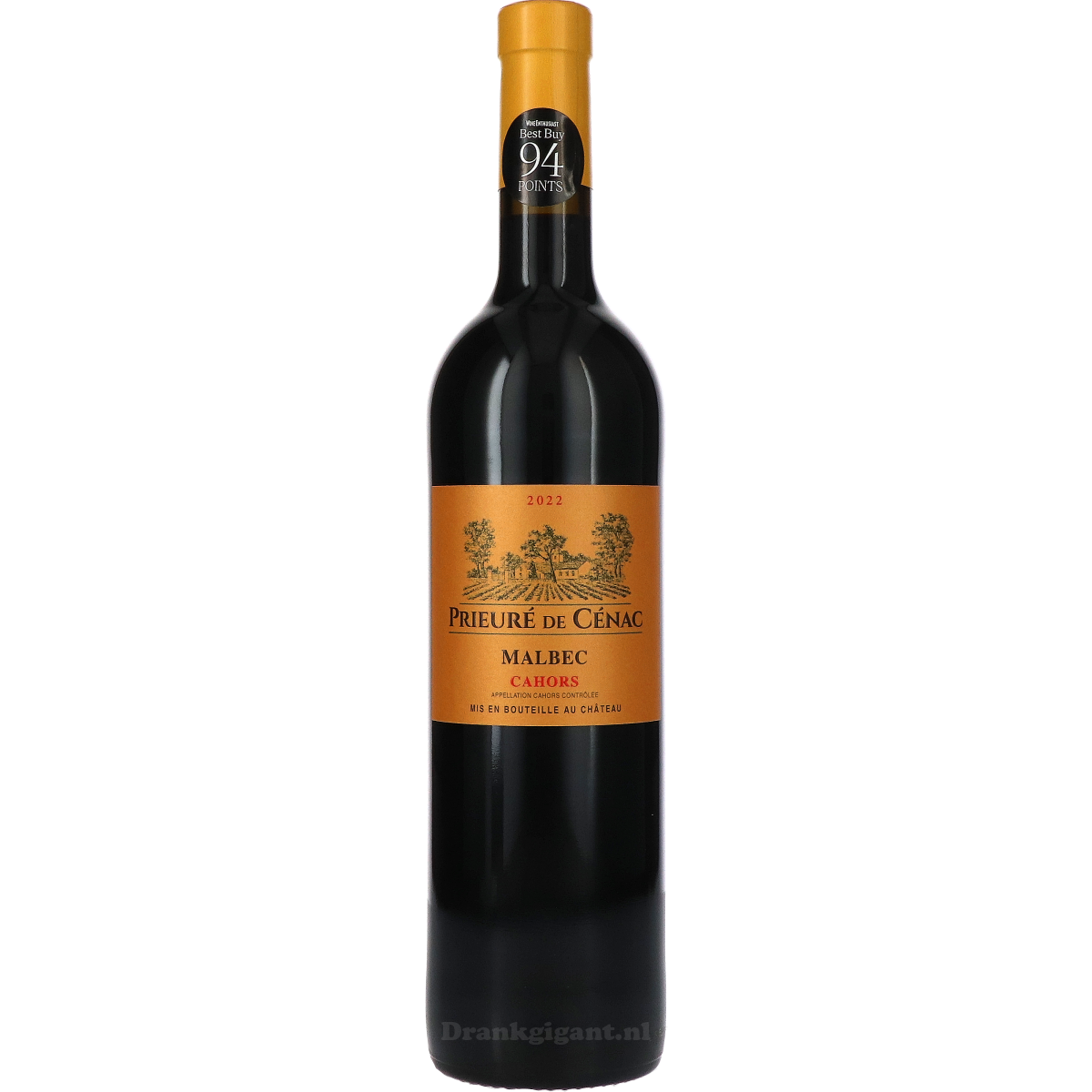 Prieure De Cenac Malbec Cahors 75 cl