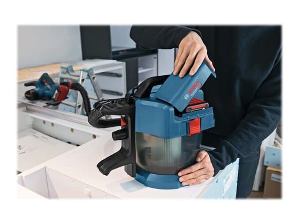Bosch Professional GAS 18V-10 L - Støvsuger - kanister - uten pose - ingen batteri - SOLO