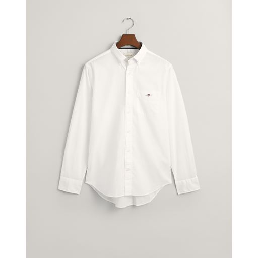 GANT Seasonal Essential Archive Shield Skjorte, White, L