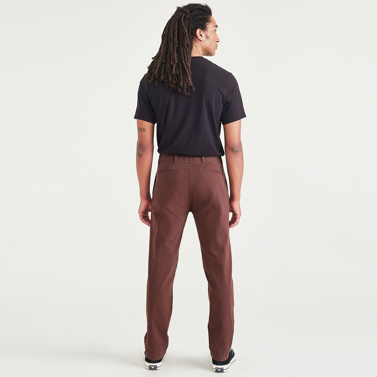 Calças Slim Cáqui California da DOCKERS