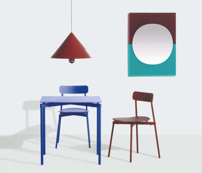 Petite Friture Fromme eettafel 70x70 Coral