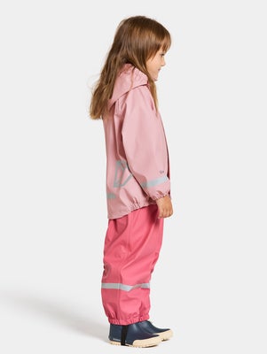 Didriksons Slaskeman Regnsett, Soft Pink