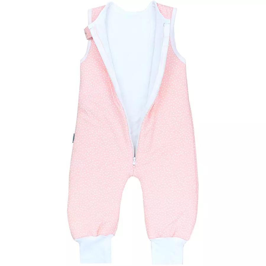 TupTam Baby  Winter Schlafsack mit Beinen 2,5 Tog rosa-kombi