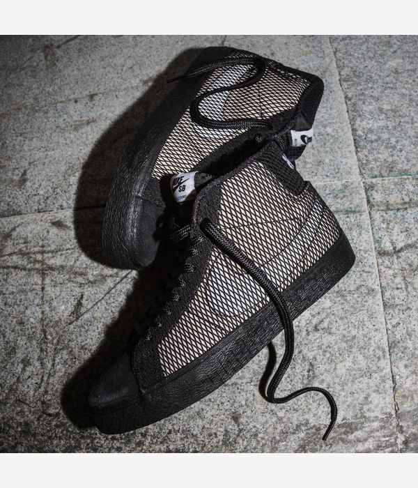 Nike SB Zoom Blazer Mid Premium Schuh (white black)