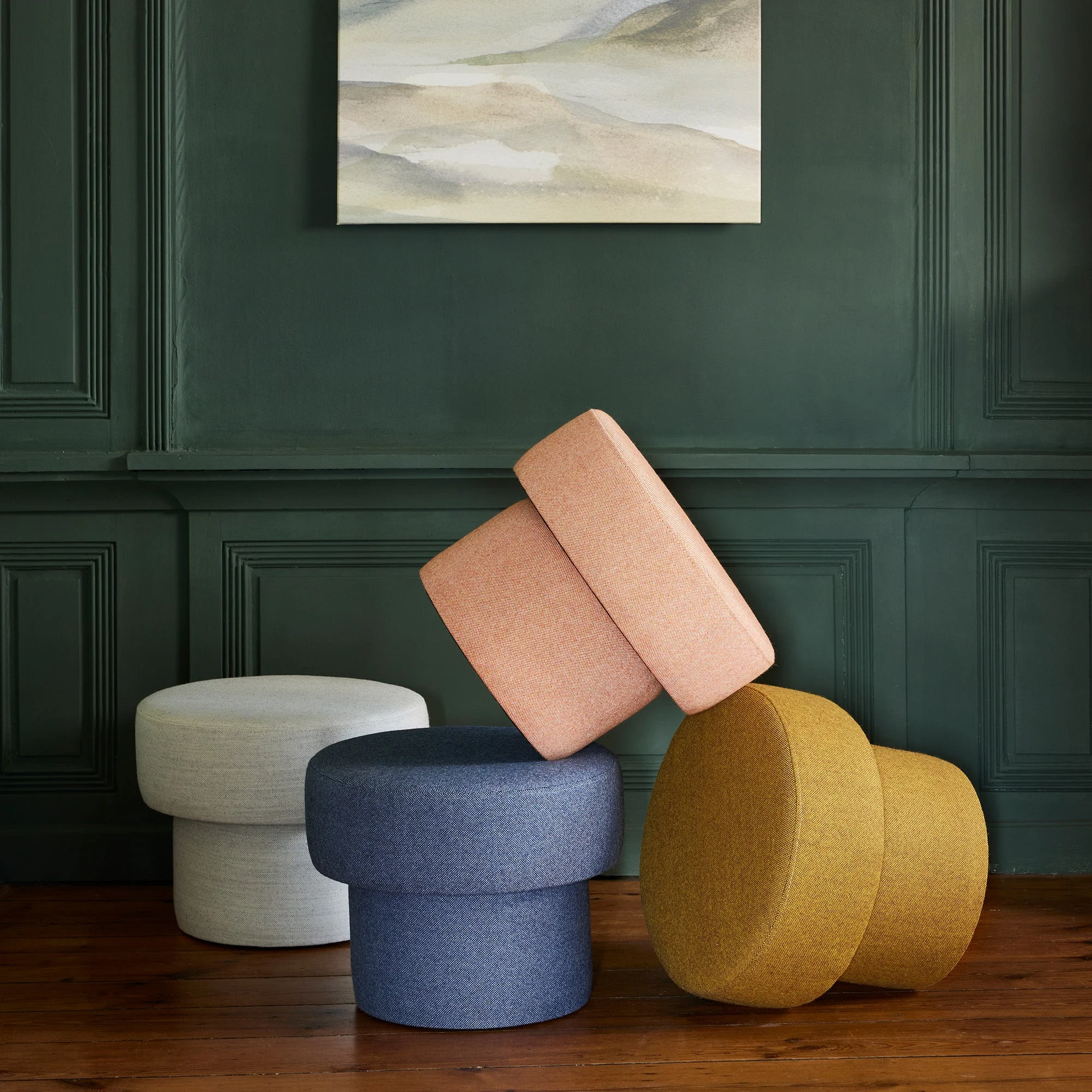 POPPIE - Pouf | Jaune