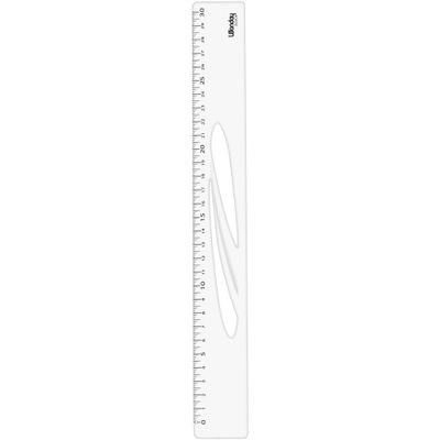 Wonday - Règle 30 cm - transparente