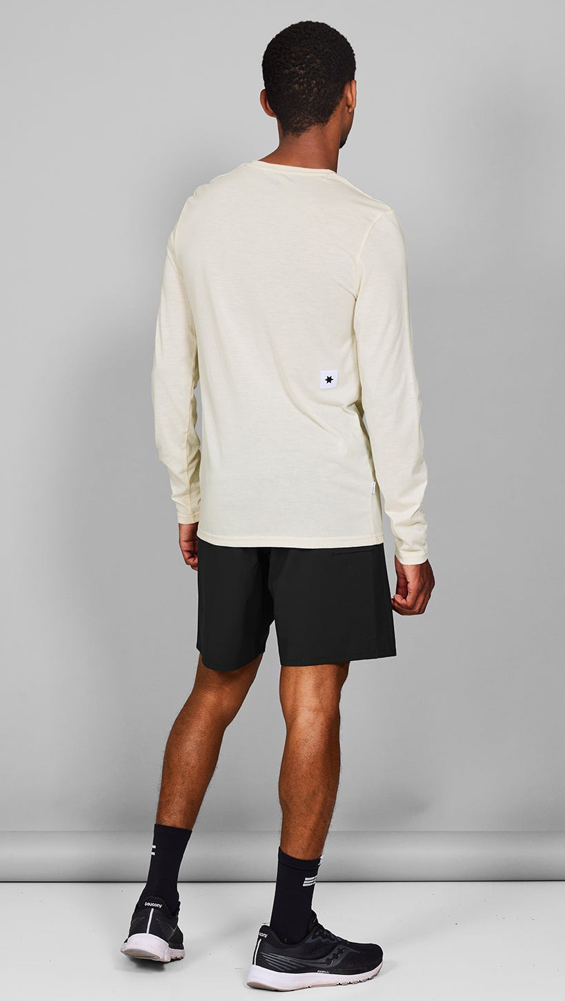 Clean Motion Long Sleeve Herre 102/White