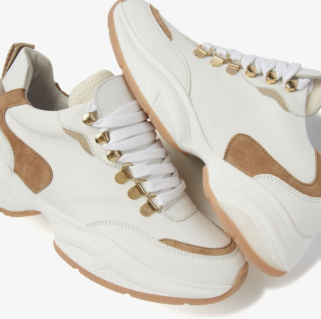 VIA VAI witte via vai lage sneakers pepper clay