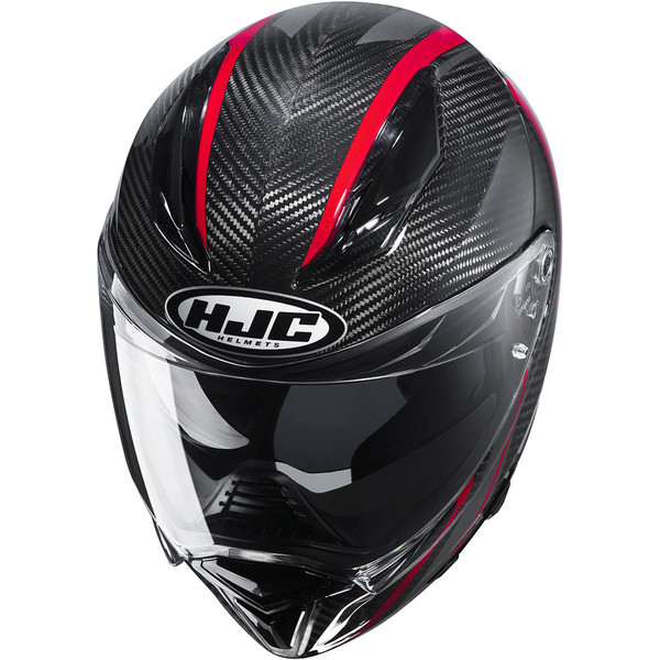 HJC - Casque F70 Carbon Eston MC1 / Noir / Rouge