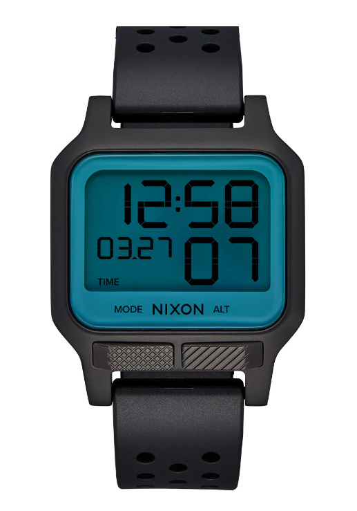 Nixon The Heat Black / Aqua Positive A1320-5071