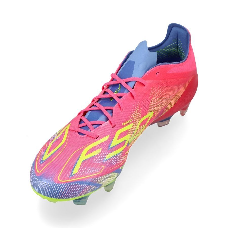 adidas F50 Elite FG Mystic Victory - Lucid Pink/Lucid Lemon/Blue Fusion
