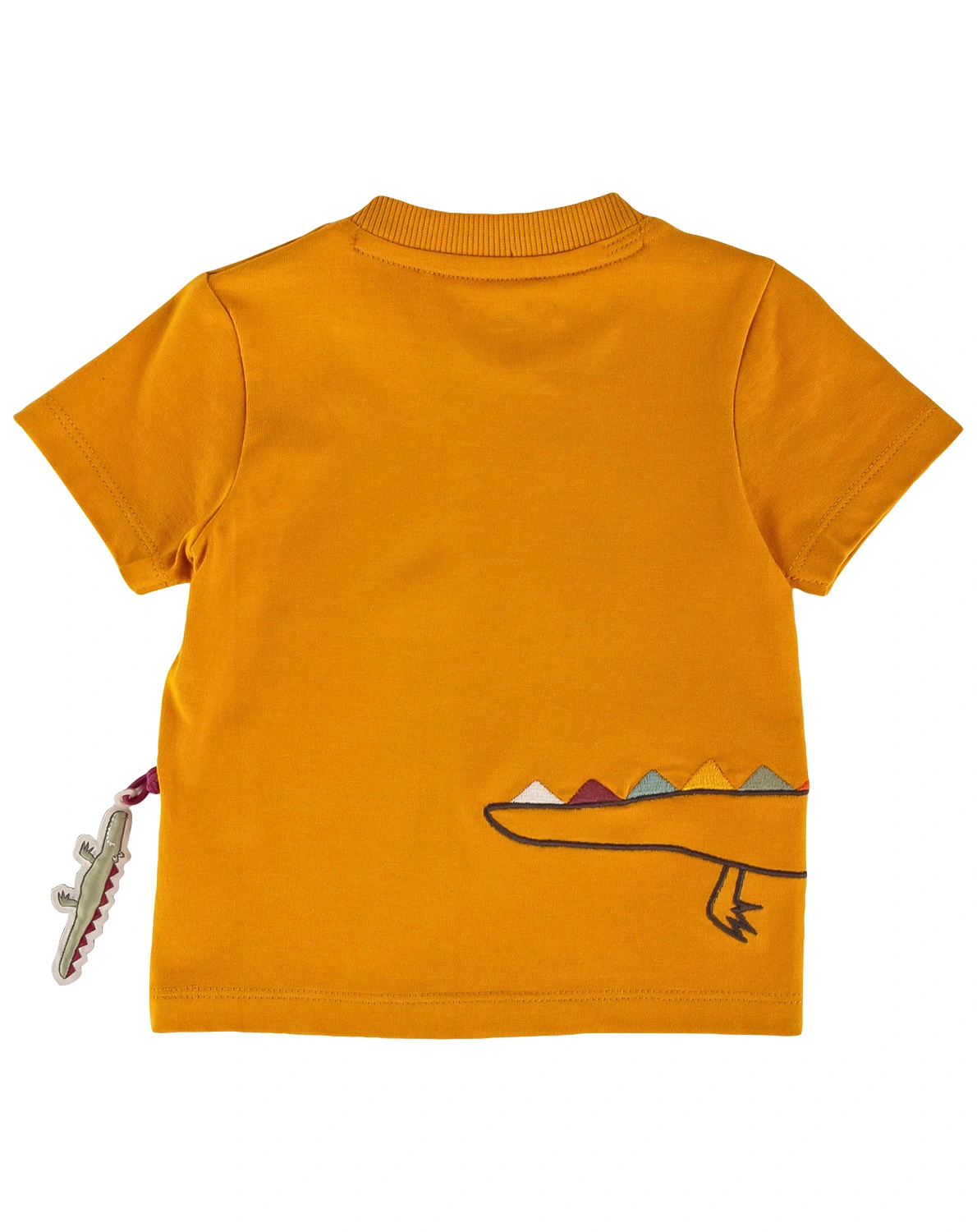 T-Shirt B - WILD CROCODILE in gelb