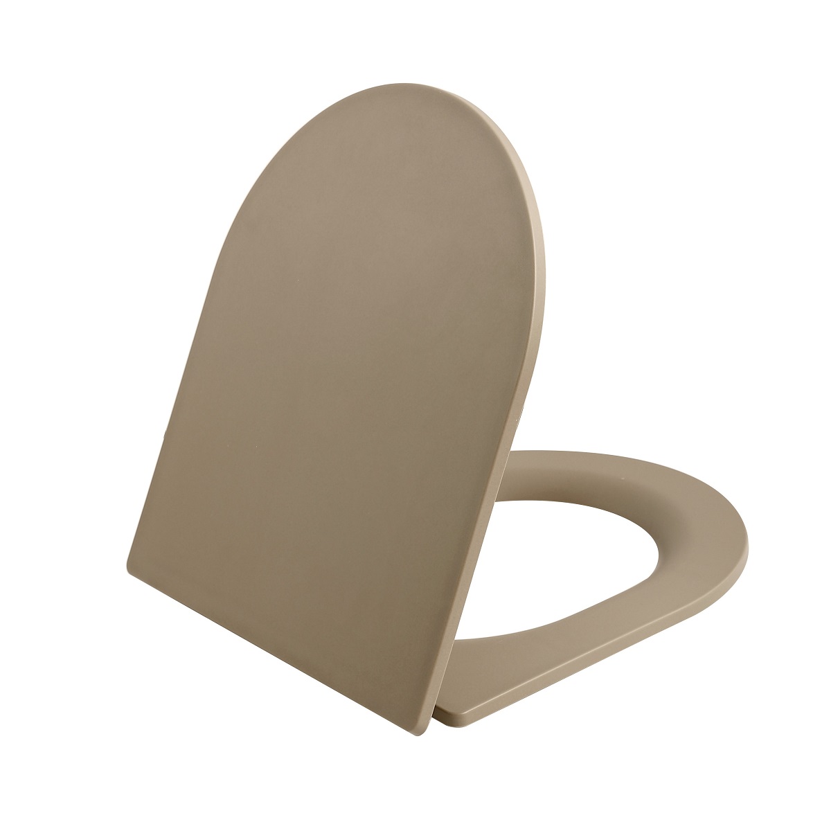 Saniclear Itsie softclose toiletzitting taupe