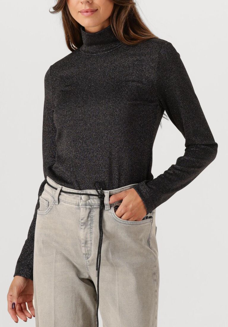 donkergrijze marc cain collection top zc 48.28 j34