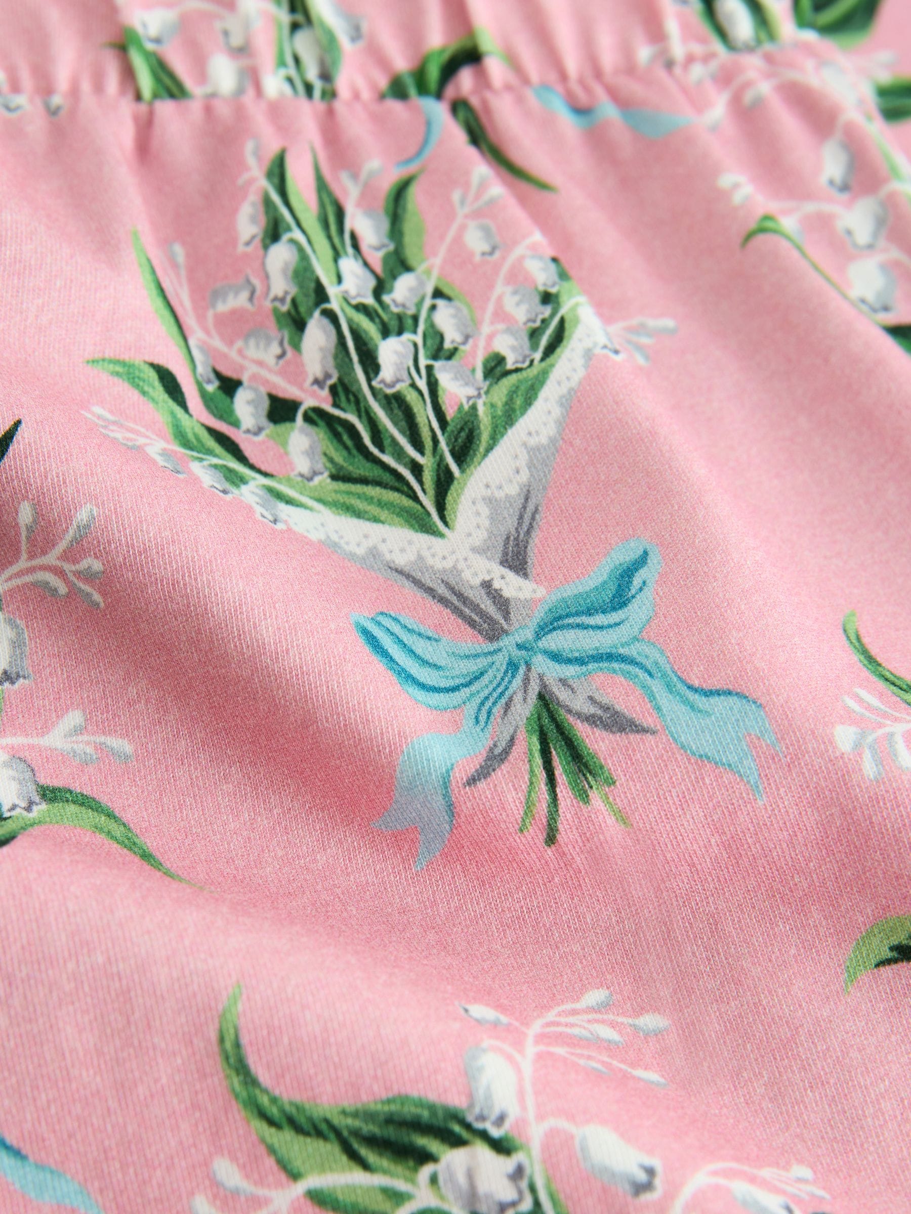 Roze lelietje-van-dalen - Cath Kidston Cotton Twosie Pyjamas