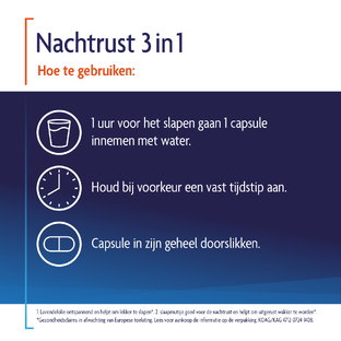 Shiepz Nachtrust 3in1 Liquid Capsules 30CP