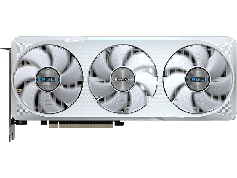 Gigabyte Grafikkarte GeForce RTX 5070 EAGLE OC ICE SFF 12 G Gigabyte Grafikkarte mit 12 GB GDDR7 Speicher