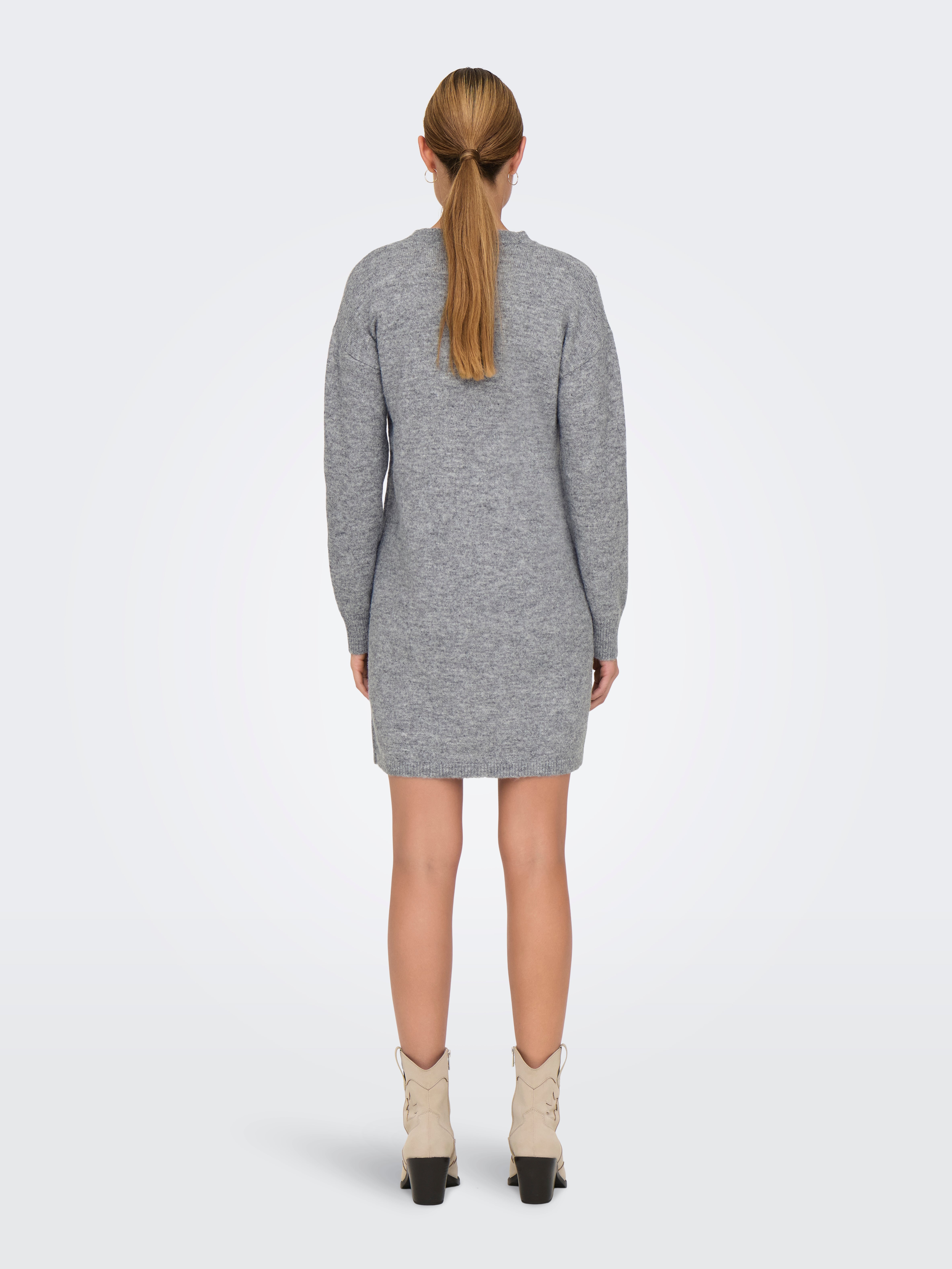 JDYNAMI Midikleid Dark Grey Melange