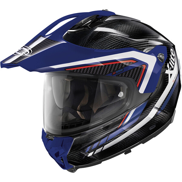 X-lite - Casque X-552 Ultra Carbon Latitude N-Com Noir / Bleu
