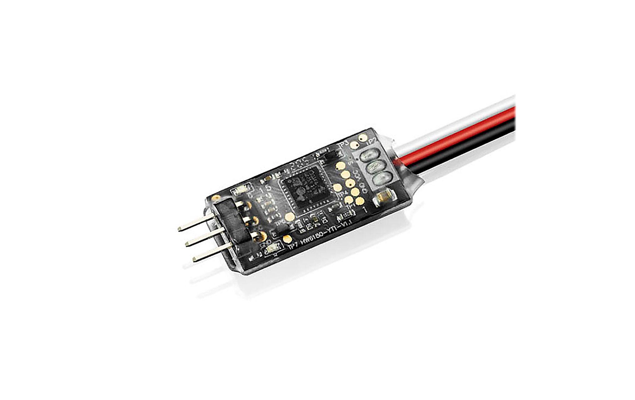 S.BUS2 Telemetrie Adapter für FutabaS.BUS2 Telemetrieadapter ist für den Einsatz mit Platinum-Reglern der Generation V4, V4.1 und V5