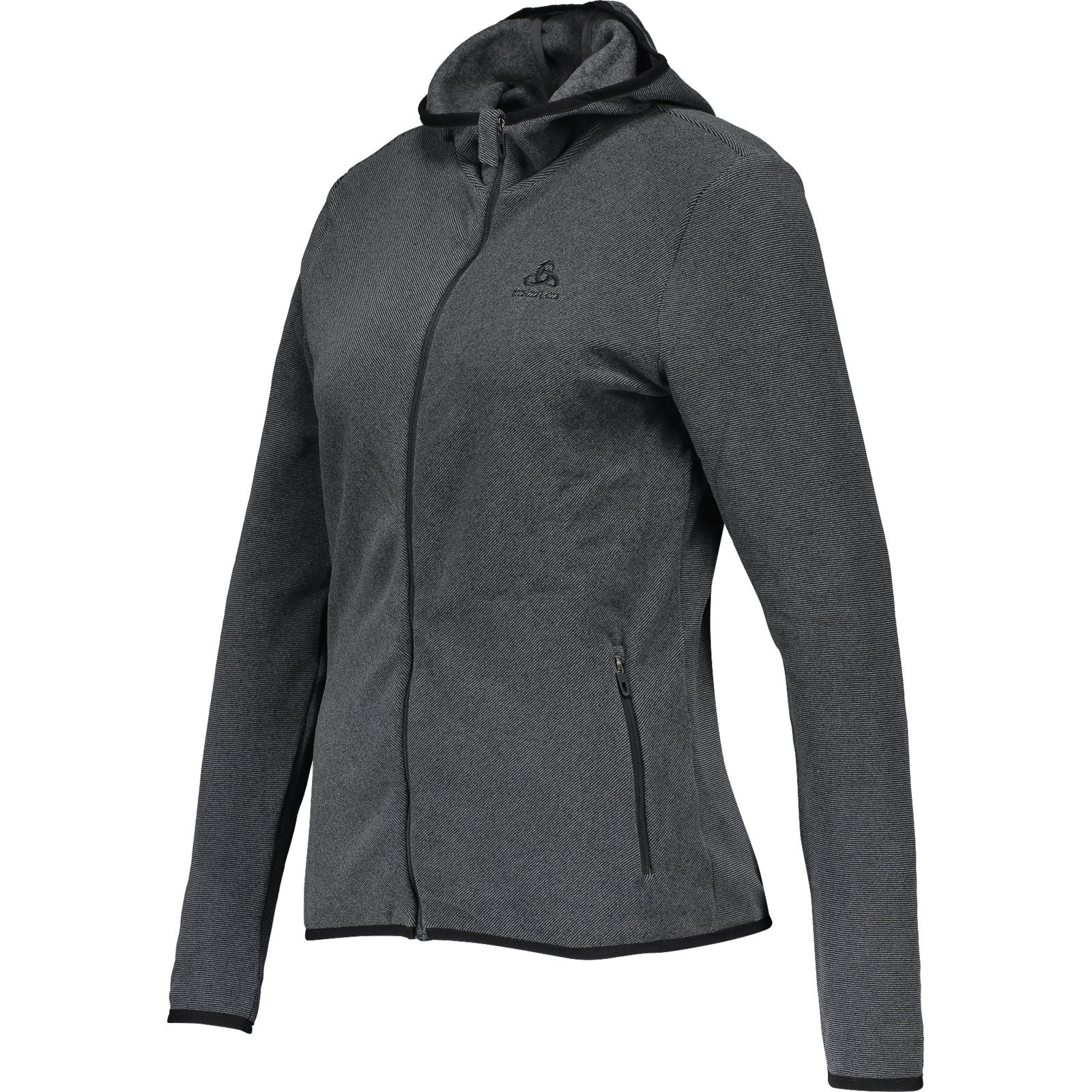 Odlo Damen-Fleecejacke mit Kapuze Roy M, anthrazit