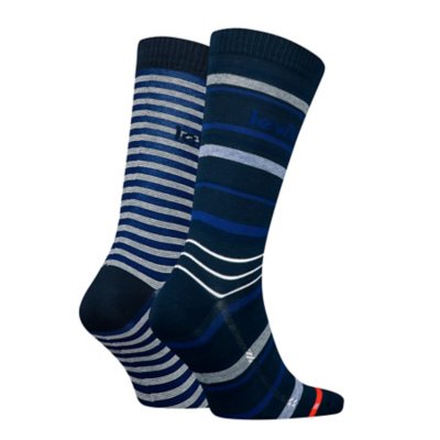 Chaussettes homme Regul Cut Multicolr Strip 2P LEVIS