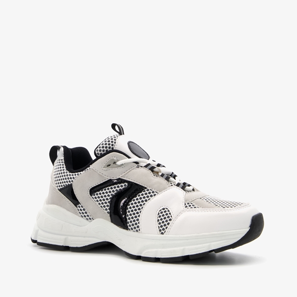 Blue Box dames dad sneakers met lak details
