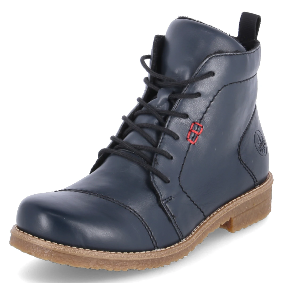RiekerSchnürstiefeletten - ozean