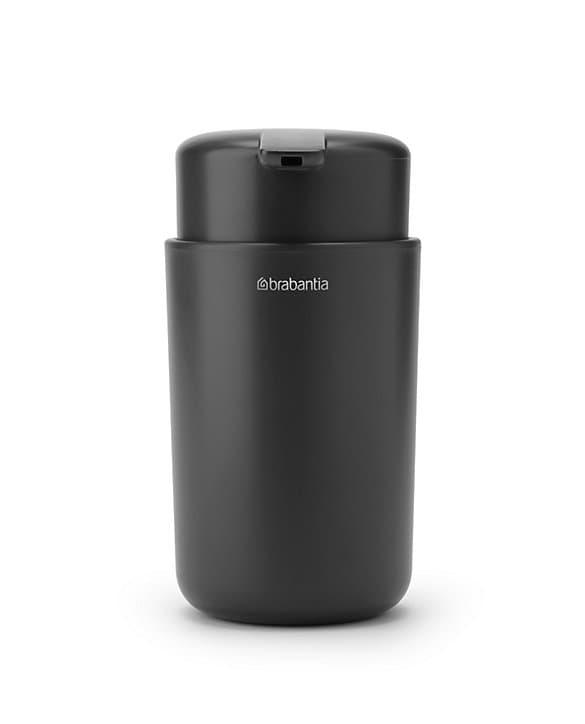 Distributeur de savon 250 ml effet grès noir Renew Brabantia