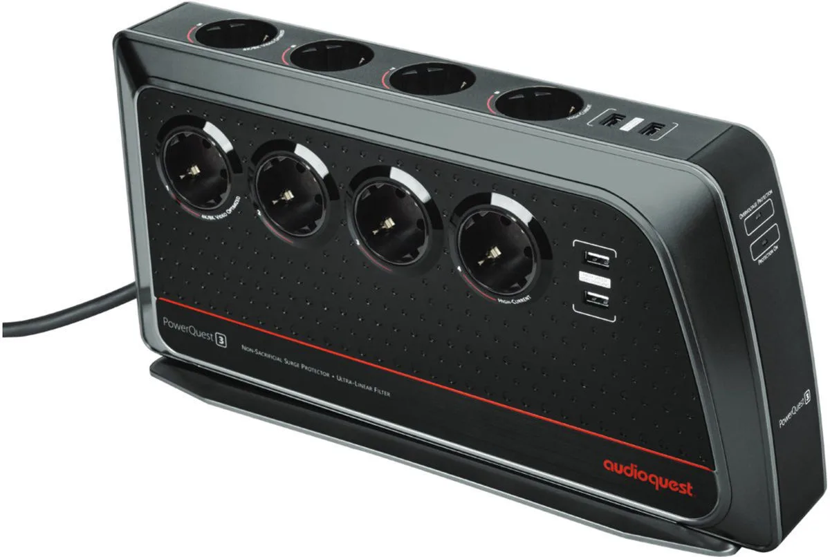 Audioquest PowerQuest 3   2 x NRG-Y3 (1 m) Conditionneurs secteur