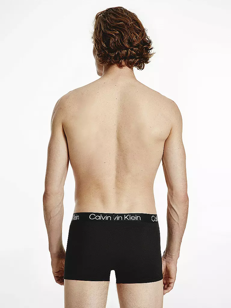 CALVIN KLEIN Pants 3er Pkg schwarz grau weiss schwarz