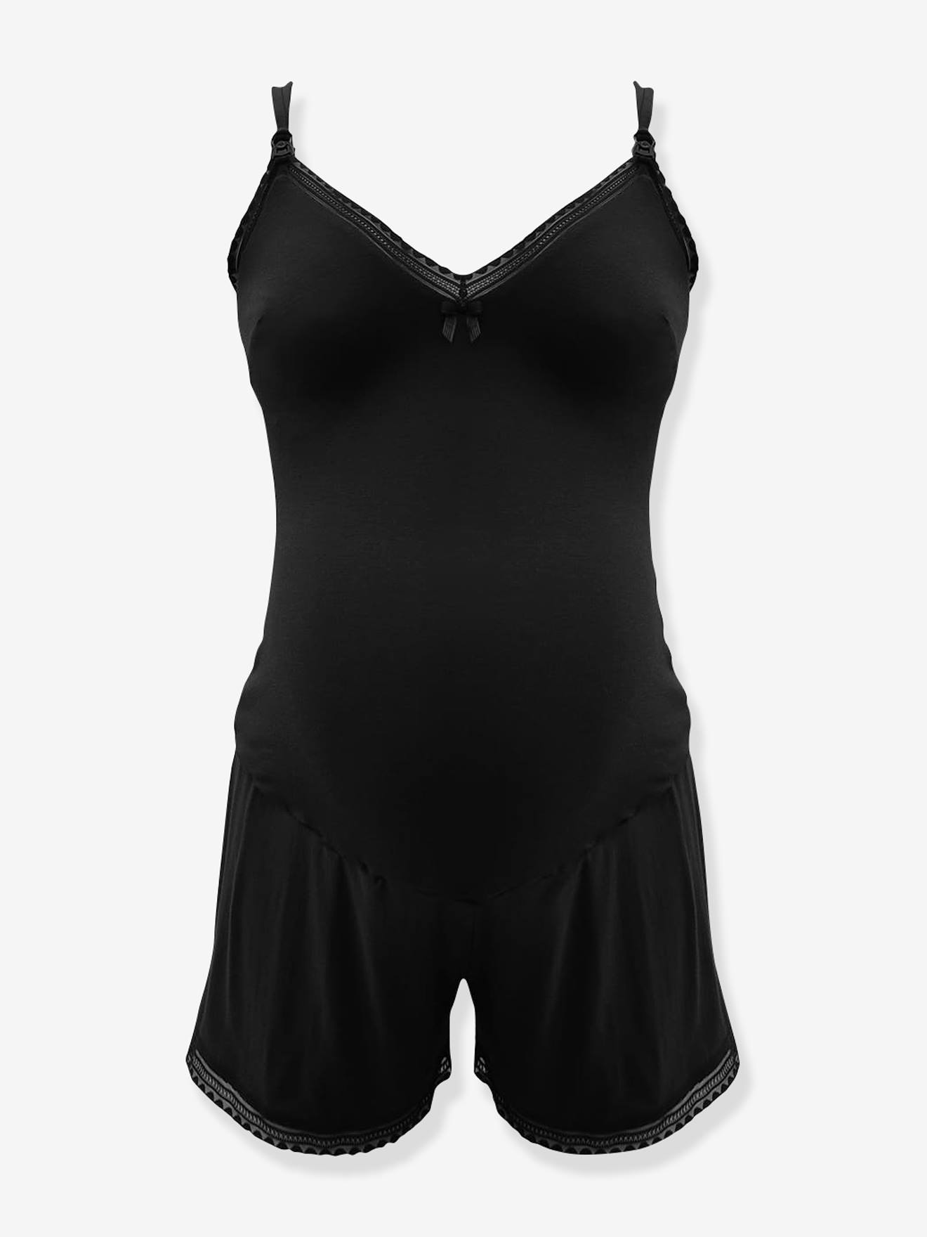 Macacão curto Milk CACHE COEUR preto
