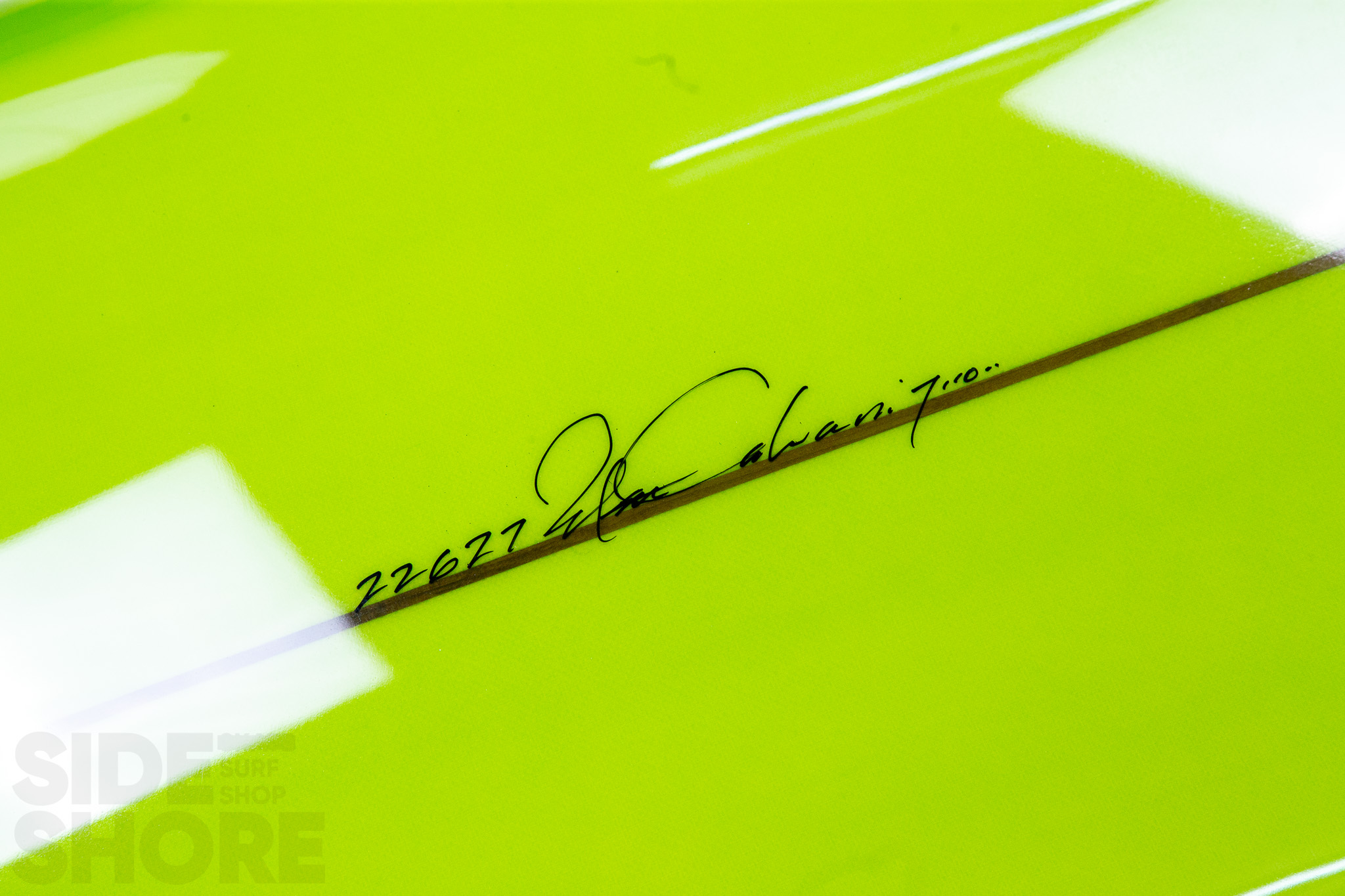 Bing Surfboards Collector - Tint Neon Green   Volan   Polish - 7'10 x 22.31