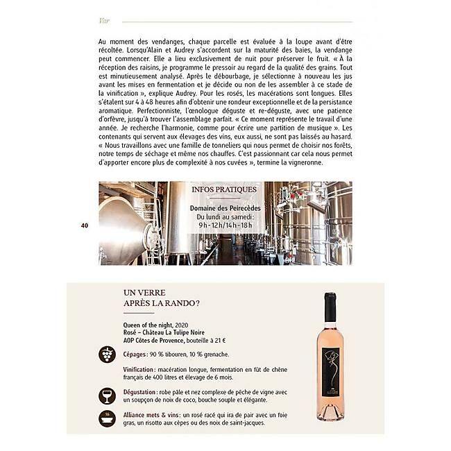 CHEMIN DES CRETES - RANDO VIN PROVENCE ET CORSE DOMAINES VITICOLES