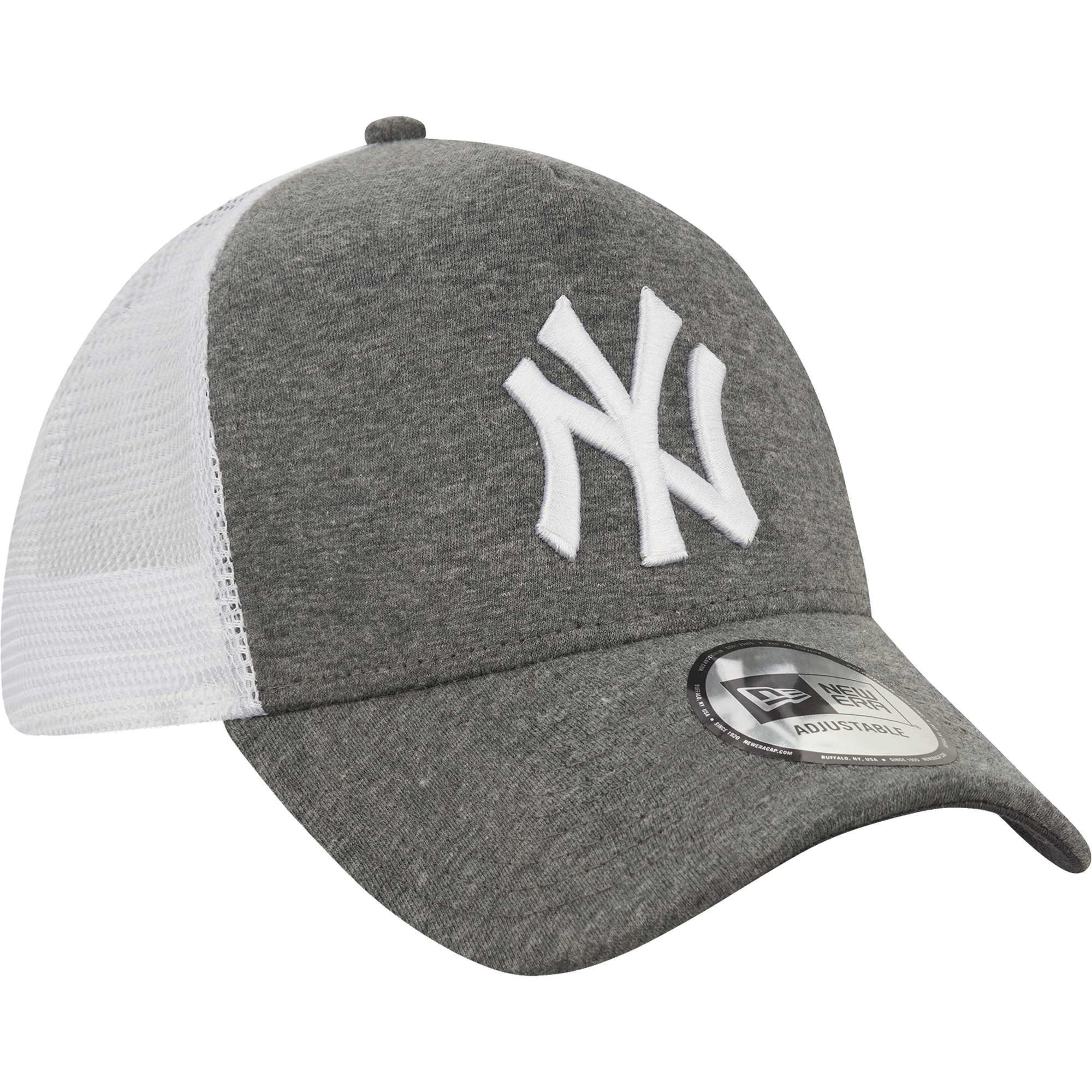 New Era Jersey Essential 9FORTY® A-Frame Trucker Cap new york yankees grau