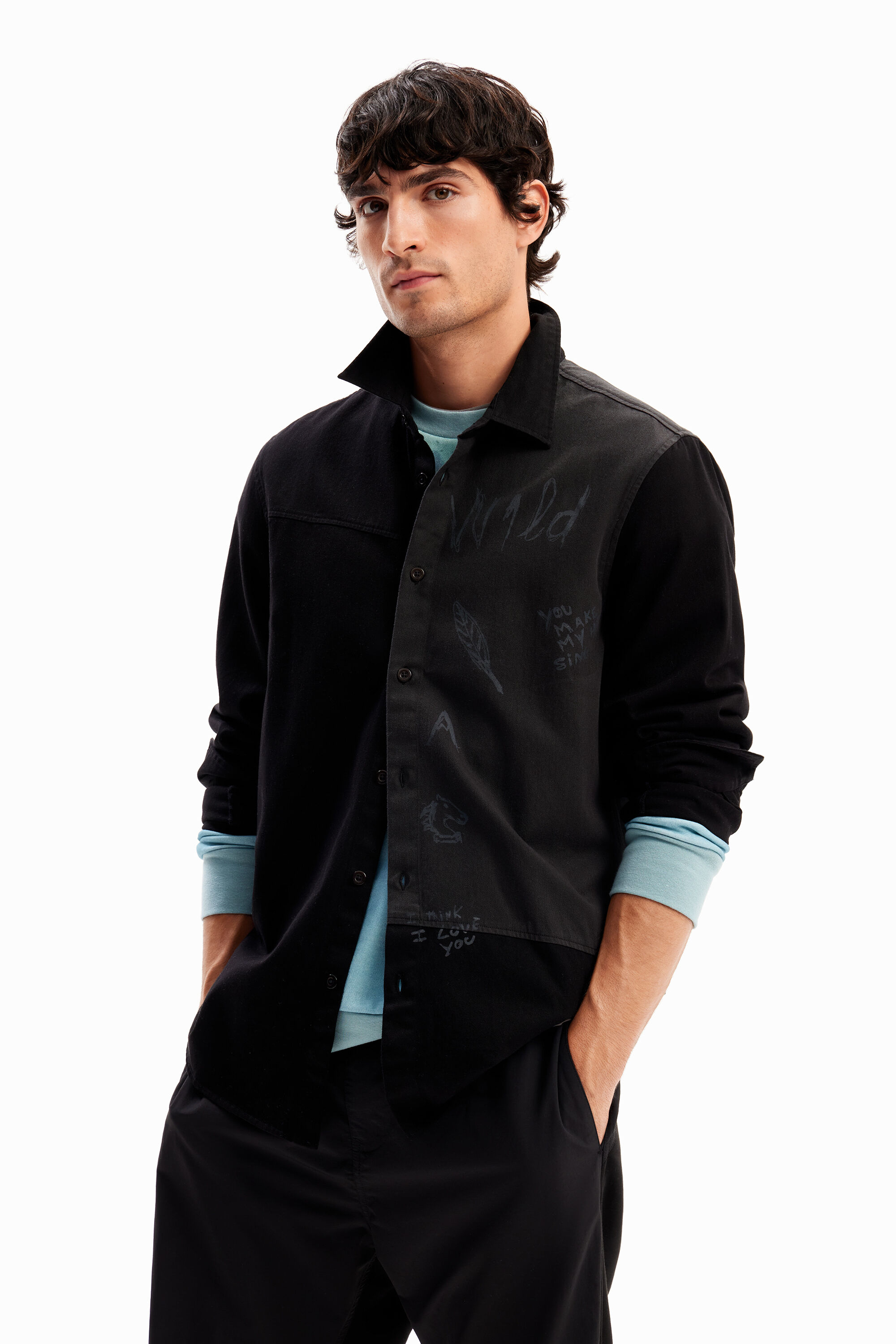 desenhos de patchwork de camisas