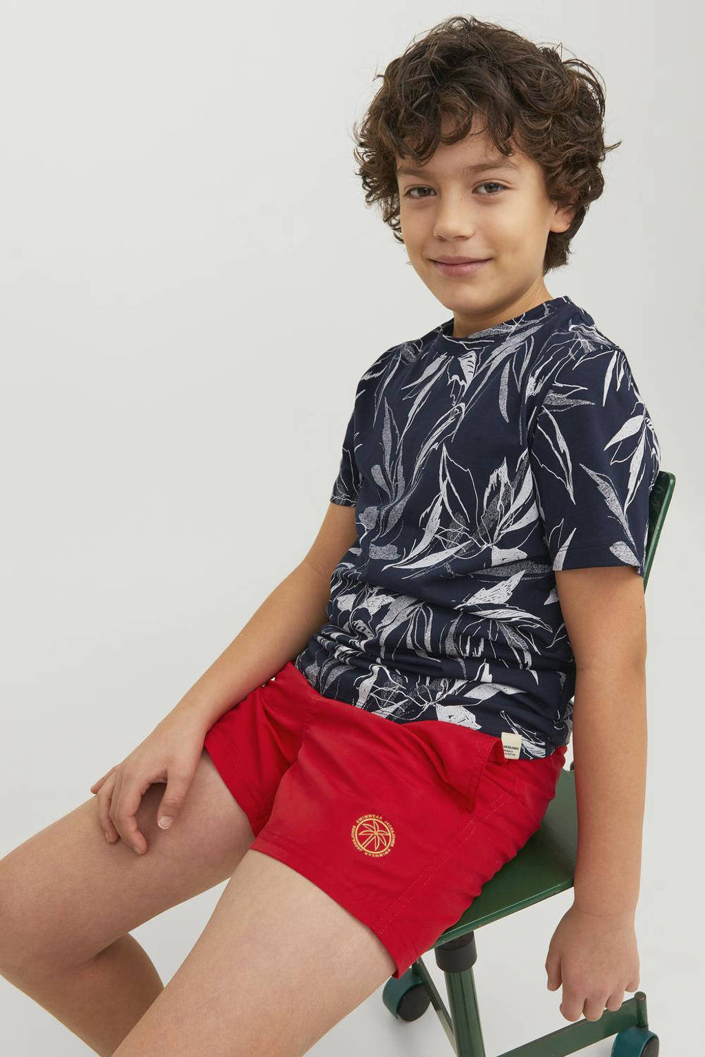 zwemshort JPSTFIJI rood