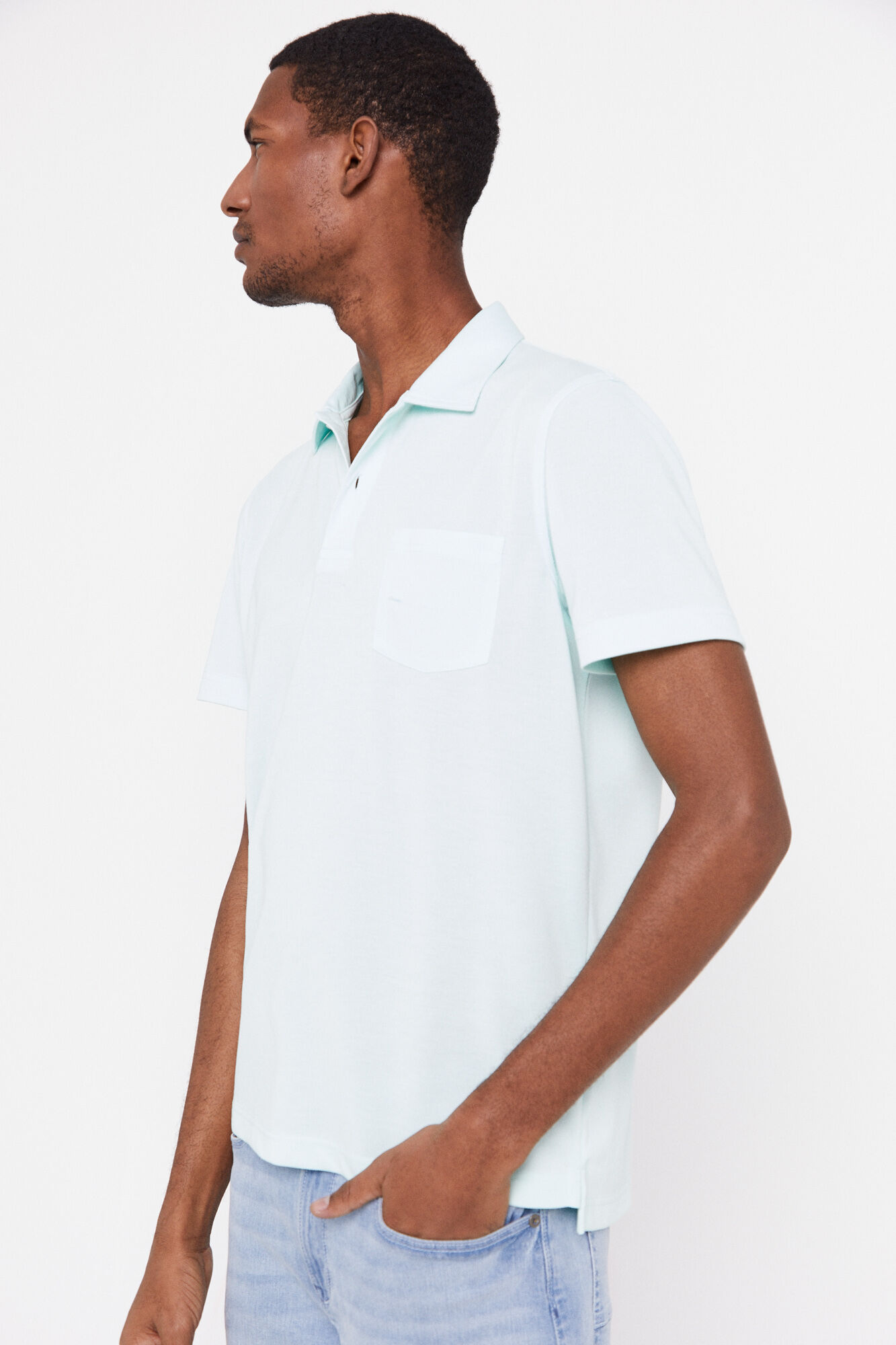 Camisa polo Coolmax - Verde